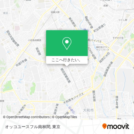 オッコユースフル南林間地図