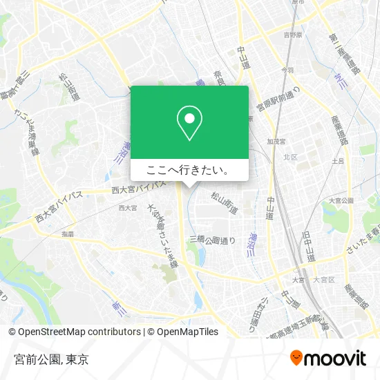 宮前公園地図
