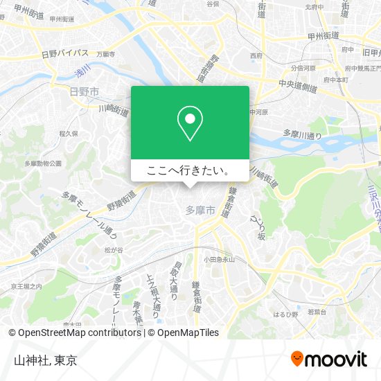 山神社地図