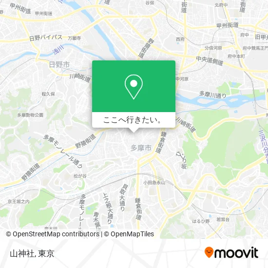 山神社地図