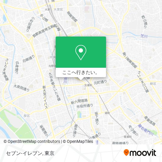 セブン-イレブン地図