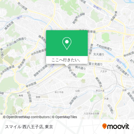 スマイル 西八王子店地図