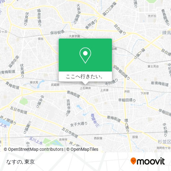 なすの地図