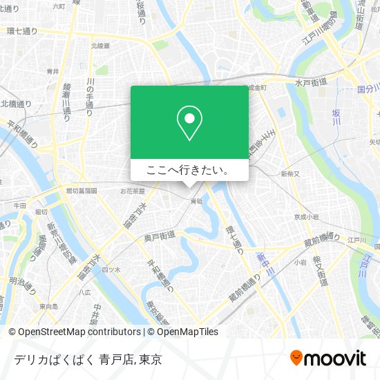 デリカぱくぱく 青戸店地図