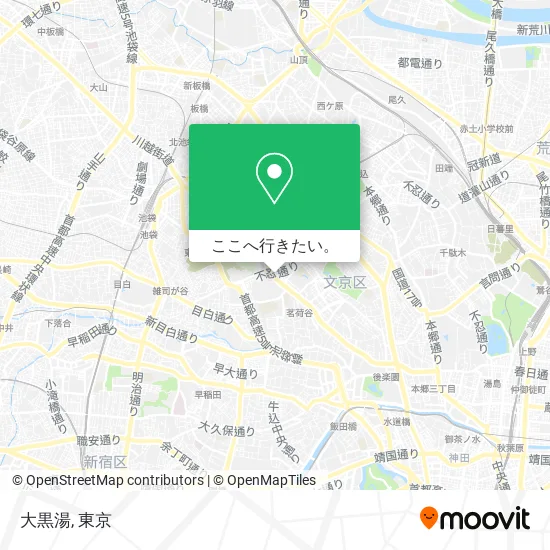 大黒湯地図