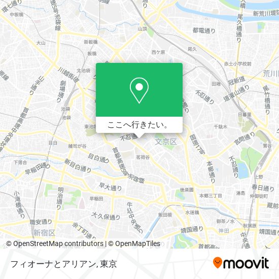 フィオーナとアリアン地図