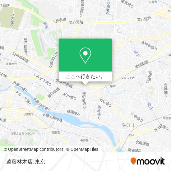 遠藤林木店地図