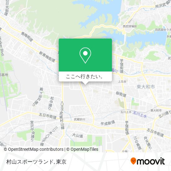 村山スポーツランド地図