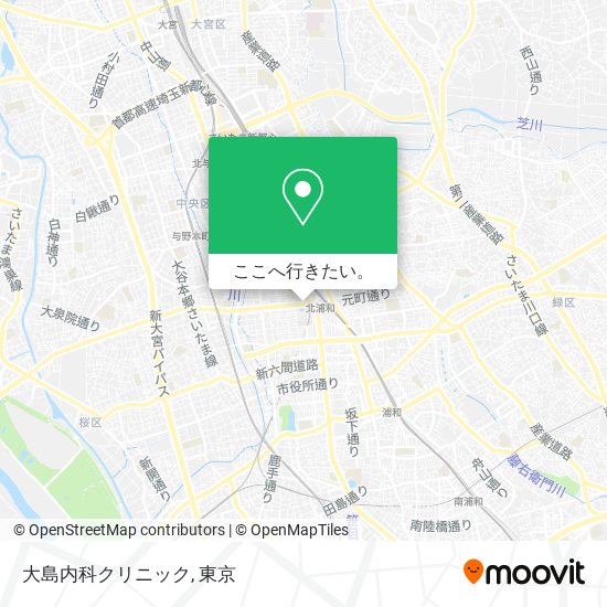 大島内科クリニック地図