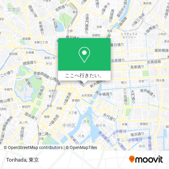 Torihada地図