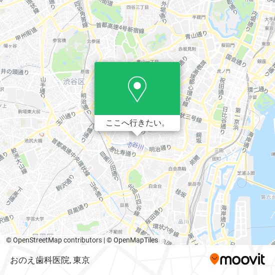 おのえ歯科医院地図