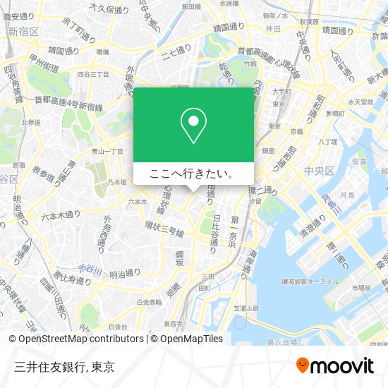 三井住友銀行地図