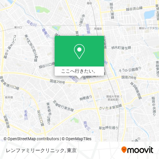 レンファミリークリニック地図