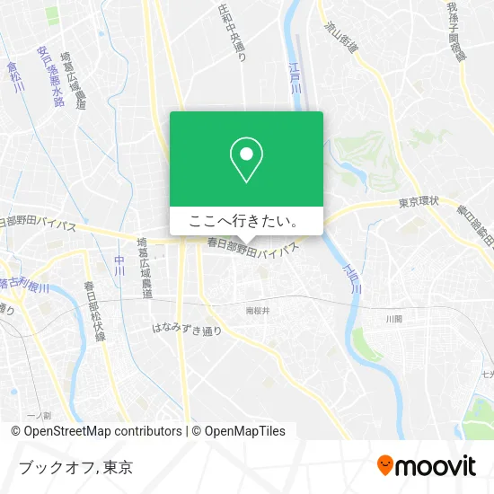 ブックオフ地図
