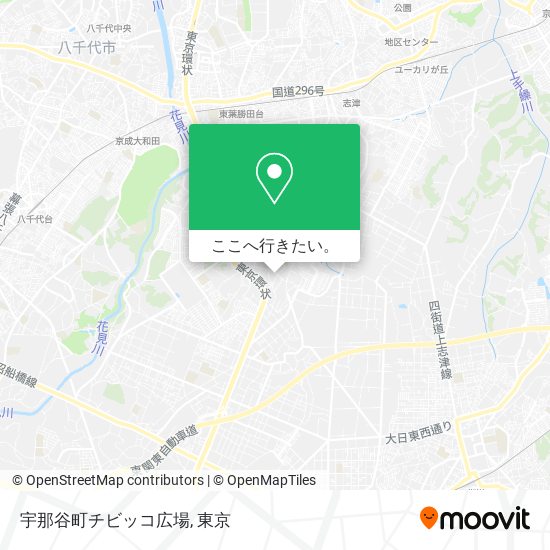 宇那谷町チビッコ広場地図