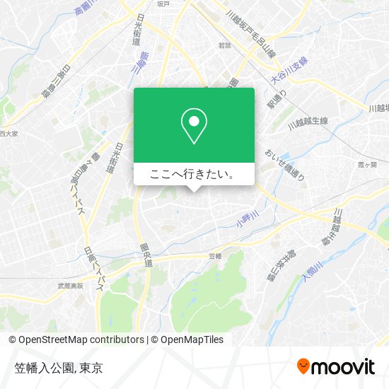 笠幡入公園地図