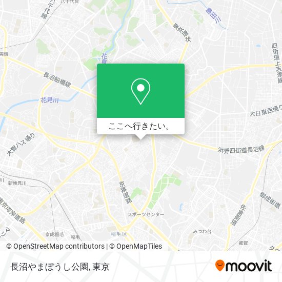 長沼やまぼうし公園地図