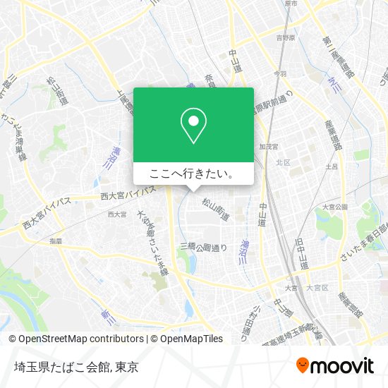 埼玉県たばこ会館地図