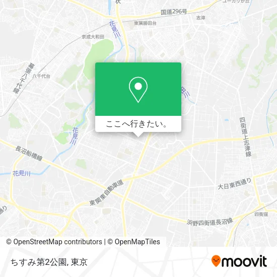 ちすみ第2公園地図