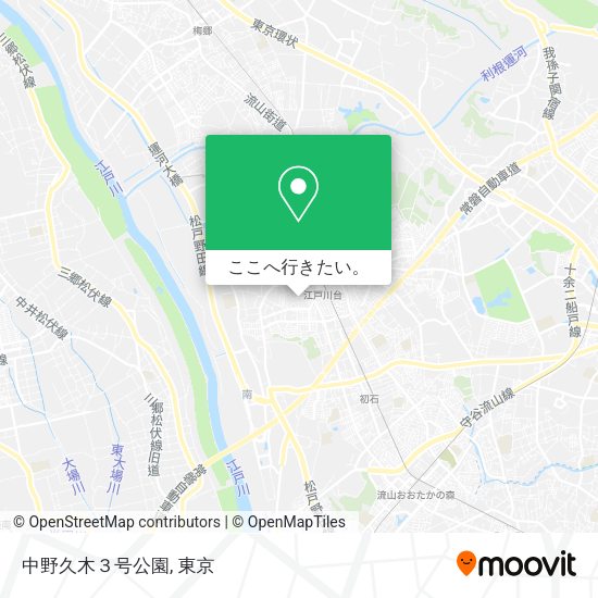 中野久木３号公園地図