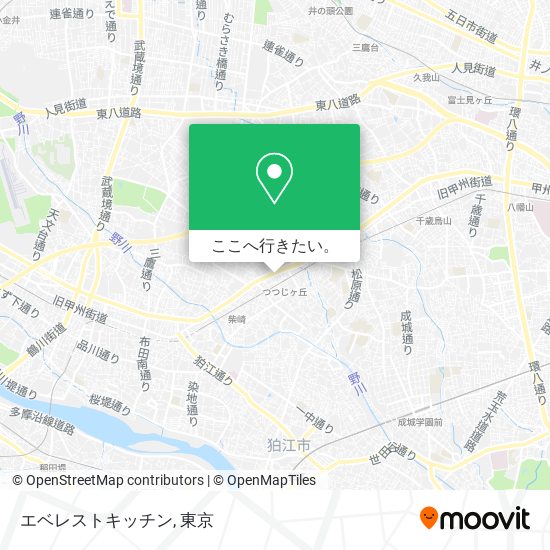 エベレストキッチン地図