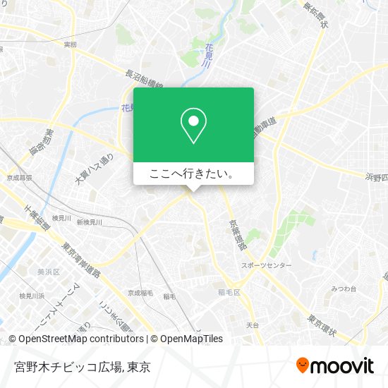宮野木チビッコ広場地図