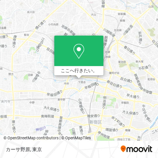 カーサ野原地図