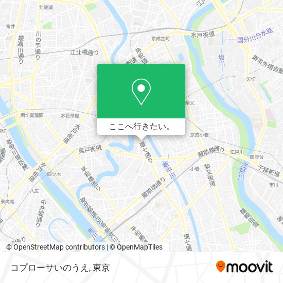 コプローサいのうえ地図