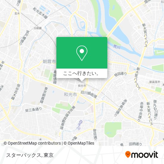 スターバックス地図