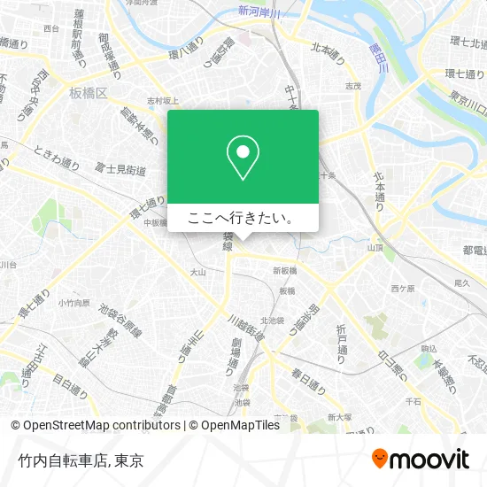 竹内自転車店地図