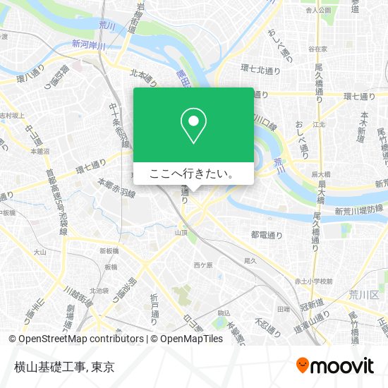 横山基礎工事地図