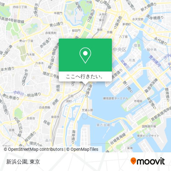 新浜公園地図