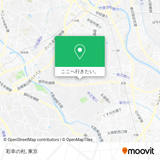 彩幸の杜地図