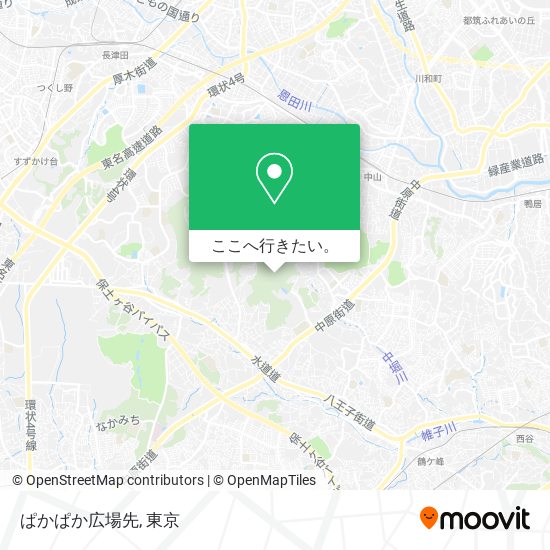 ぱかぱか広場先地図