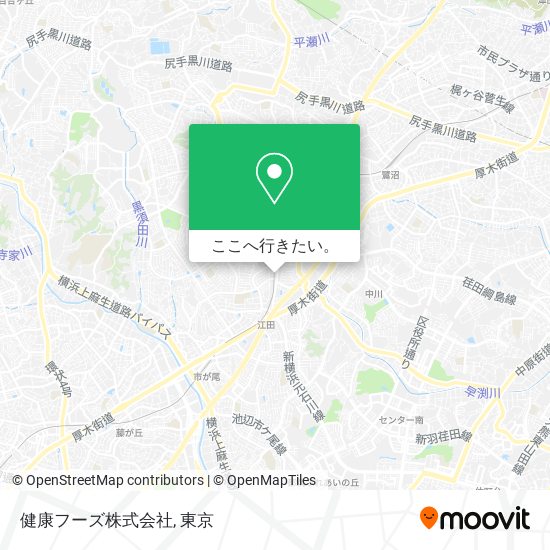 健康フーズ株式会社地図