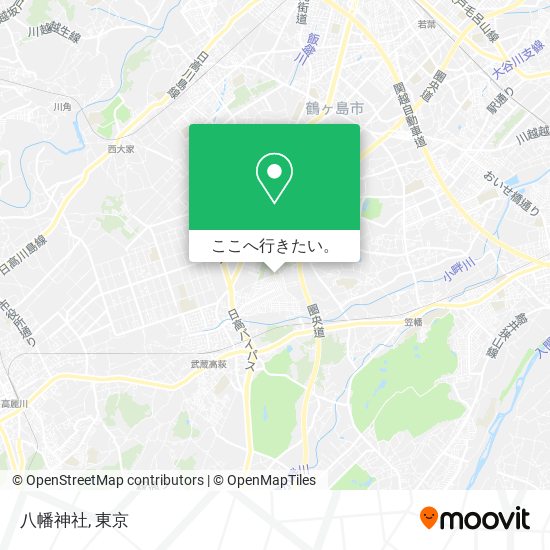 八幡神社地図