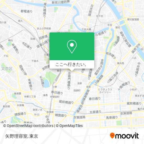 矢野理容室地図