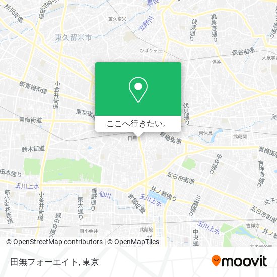 田無フォーエイト地図
