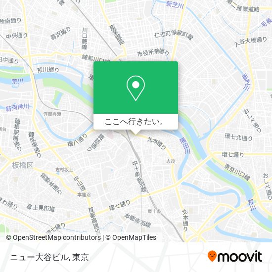 ニュー大谷ビル地図