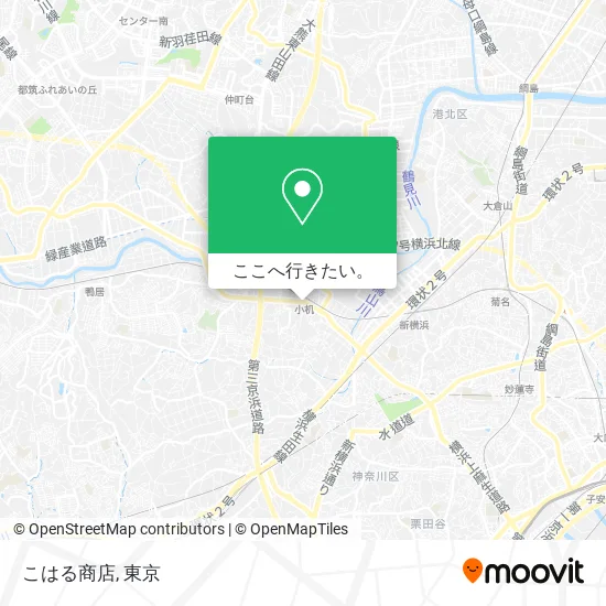 こはる商店地図
