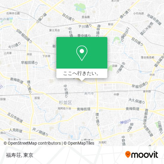 福寿荘地図