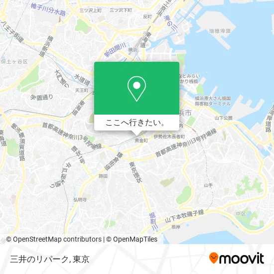 三井のリパーク地図