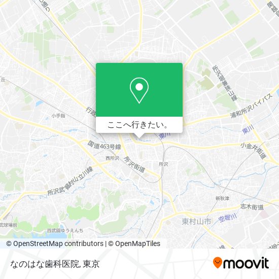 なのはな歯科医院地図