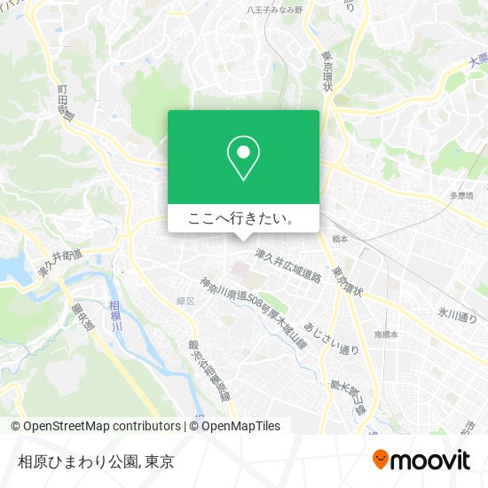 相原ひまわり公園地図