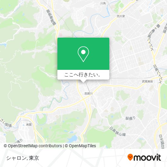 シャロン地図