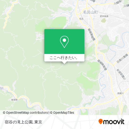 宿谷の滝上公園地図