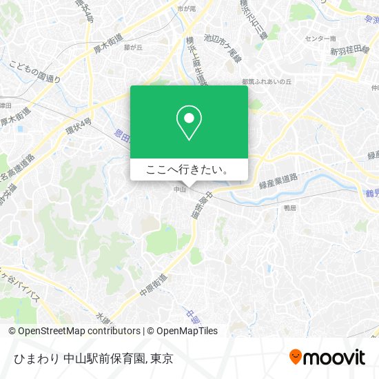 ひまわり 中山駅前保育園地図
