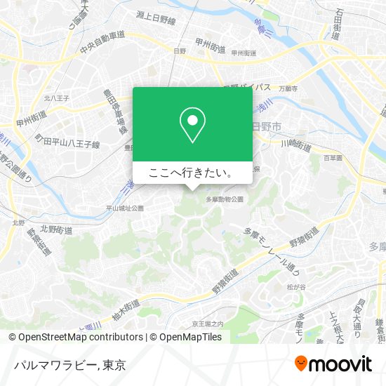 パルマワラビー地図