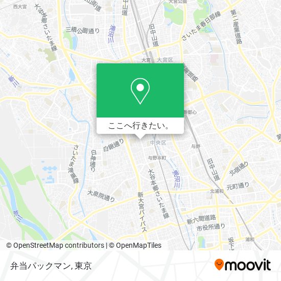 弁当パックマン地図