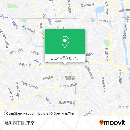 旭町四丁目地図